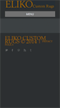 Mobile Screenshot of elikocustomrugs.com