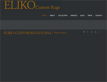 Tablet Screenshot of elikocustomrugs.com